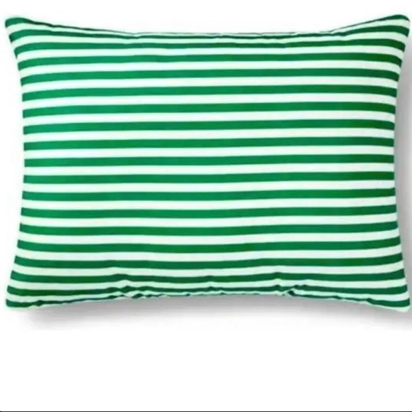 New Tabitha Brown Avocado Stripes Double-Sided Decor Pillow - Picture 2 of 6